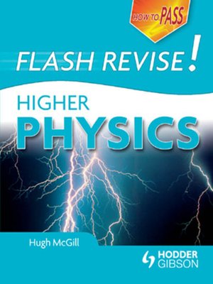 cover image of How To Pass Flash Revise Higher Physics